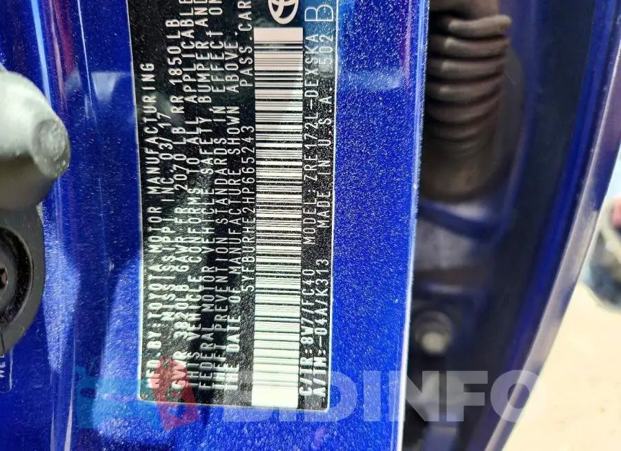 5YFBURHE2HP665243 Photo# 13