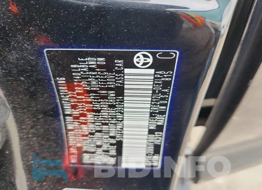 5YFEPMAE4NP390214 Photo# 12