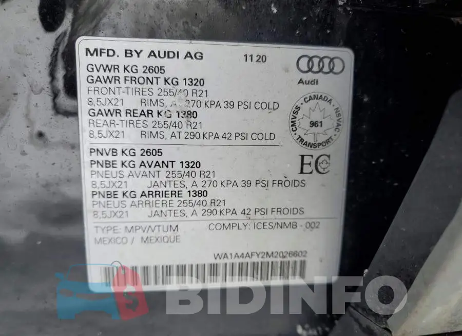 WA1A4AFY2M2026602 Photo# 14