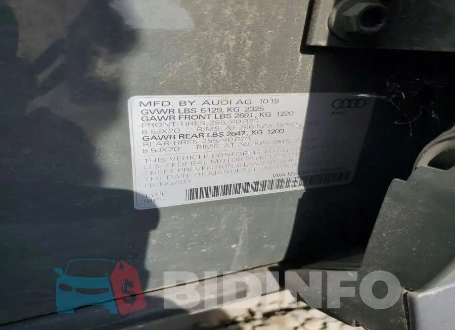 WA1EECF31L1026920 Photo# 13