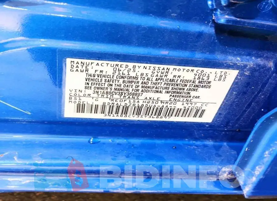 3N1AB8CV3SY368897 Photo# 12