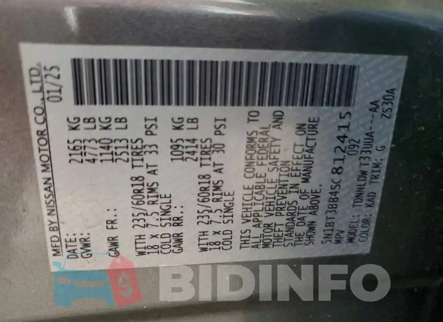 5N1BT3BB4SC812415 Photo# 13