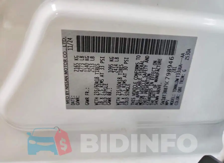 5N1BT3BB7SC798946 Photo# 13