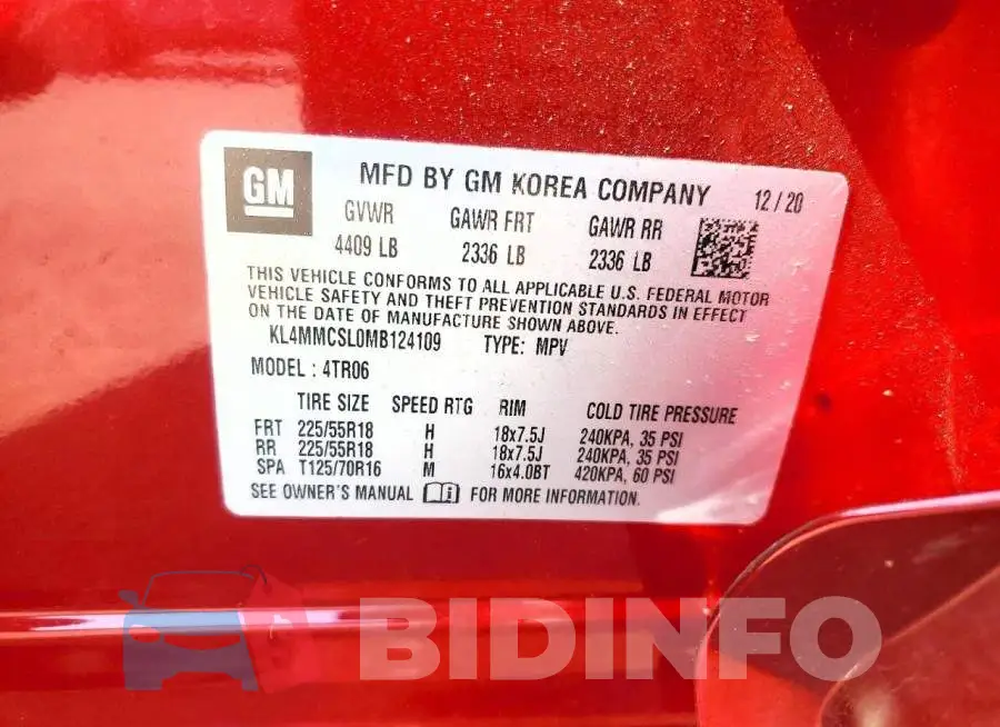 KL4MMCSL0MB124109 Photo# 13