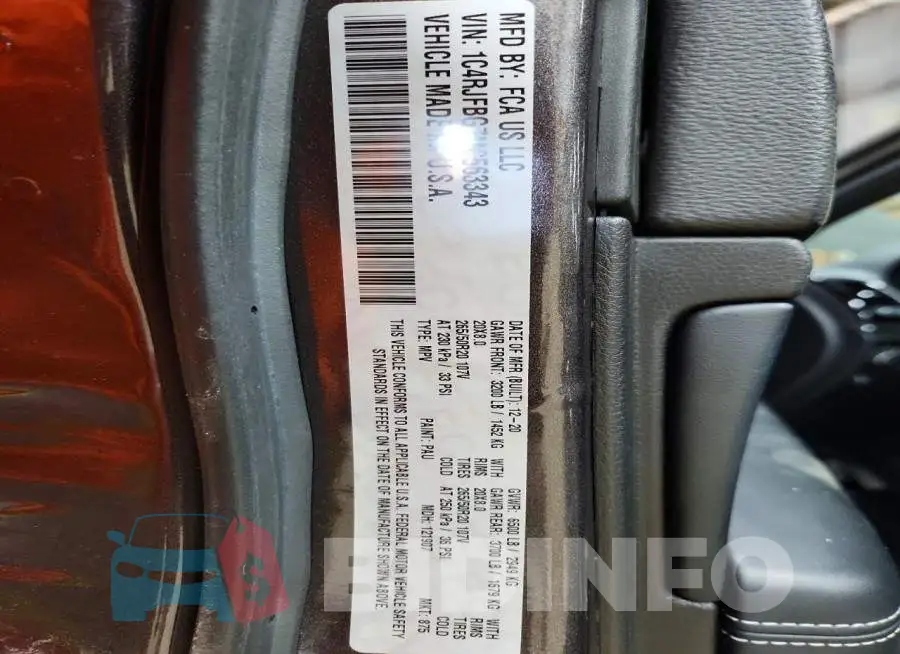 1C4RJFBG7MC563343 Photo# 13