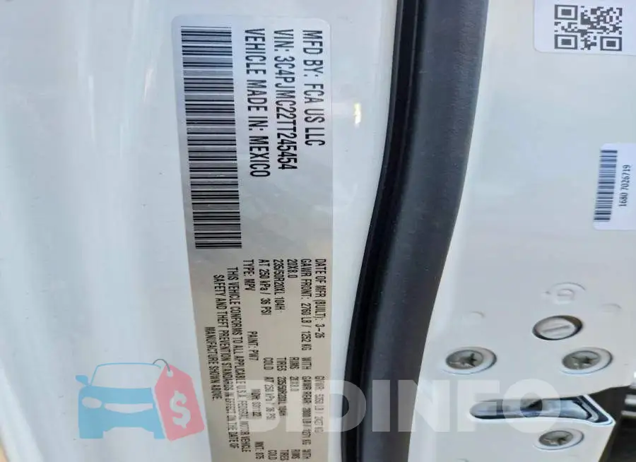 3C4PJMC22TT245454 Photo# 14