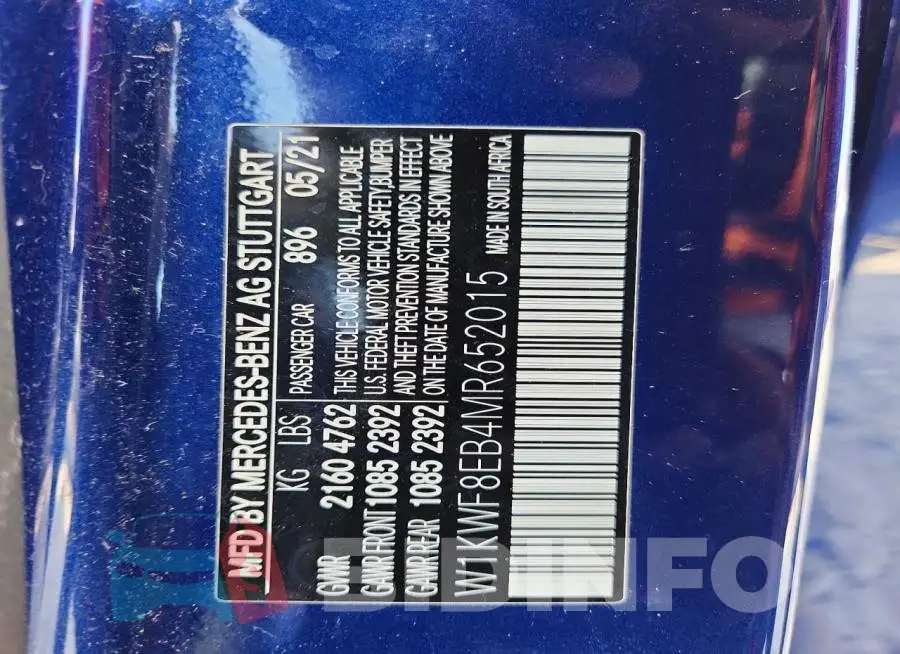 W1KWF8EB4MR652015 Photo# 12