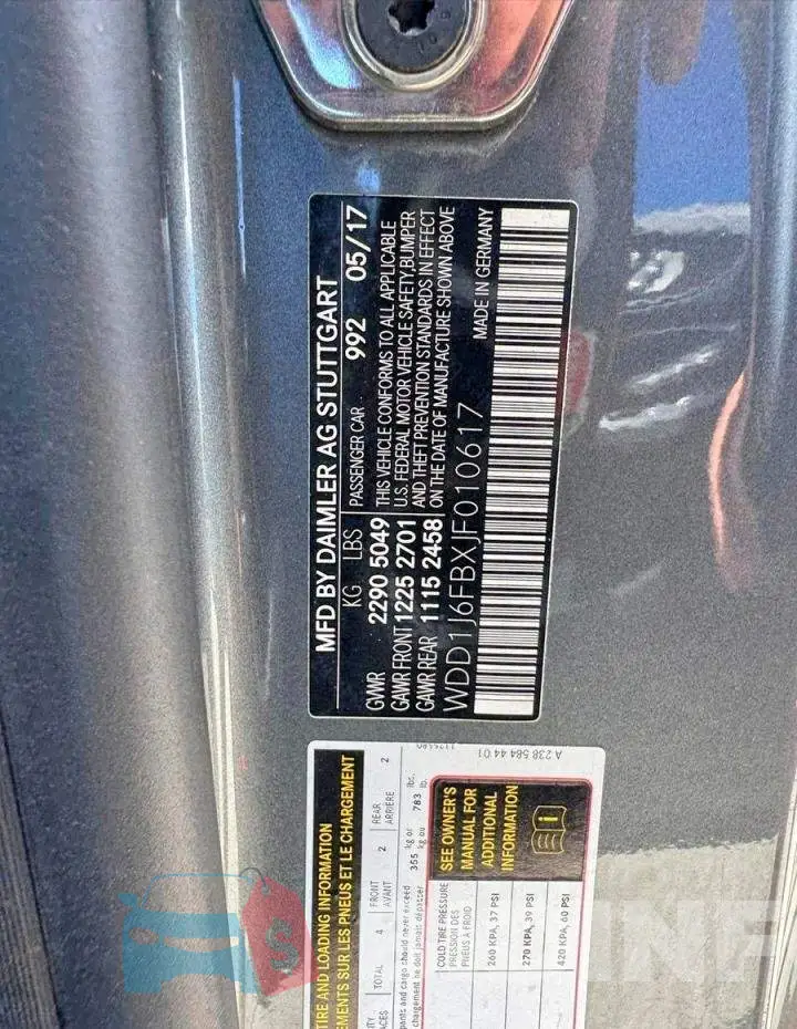 WDD1J6FBXJF010617 Photo# 10