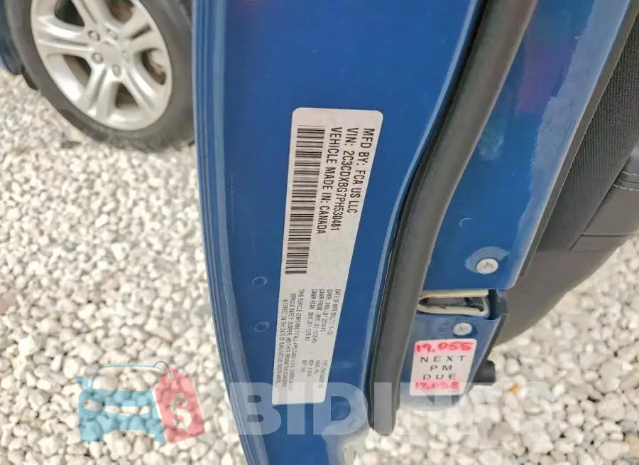 2C3CDXBG7PH530481 Photo# 12