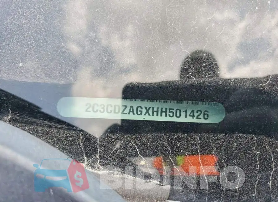 2C3CDZAGXHH501426 Photo# 13