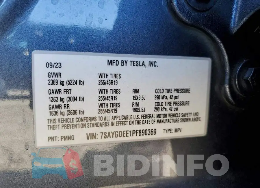7SAYGDEE1PF890369 Photo# 13