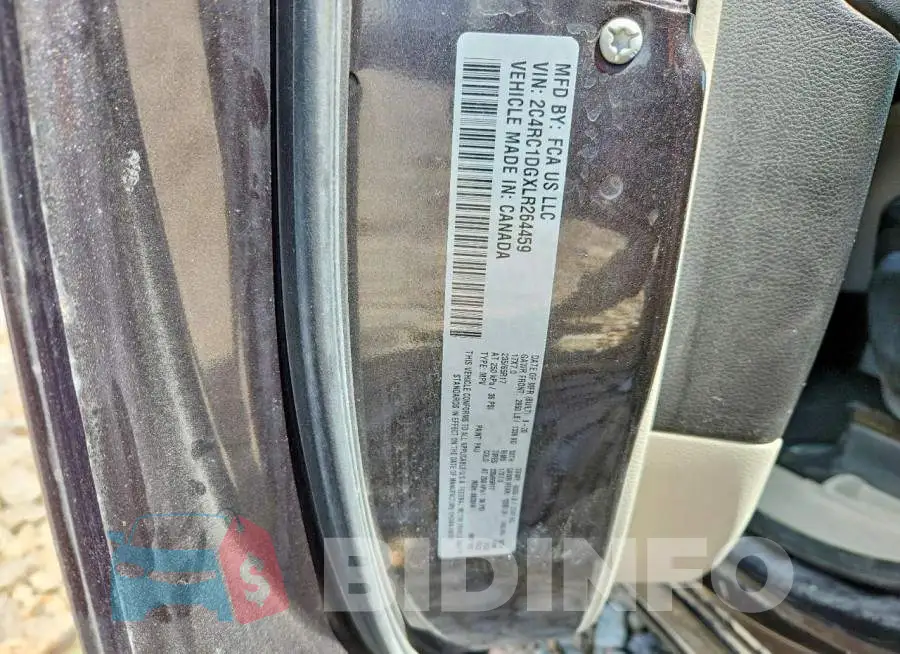 2C4RC1DGXLR264459 Photo# 13