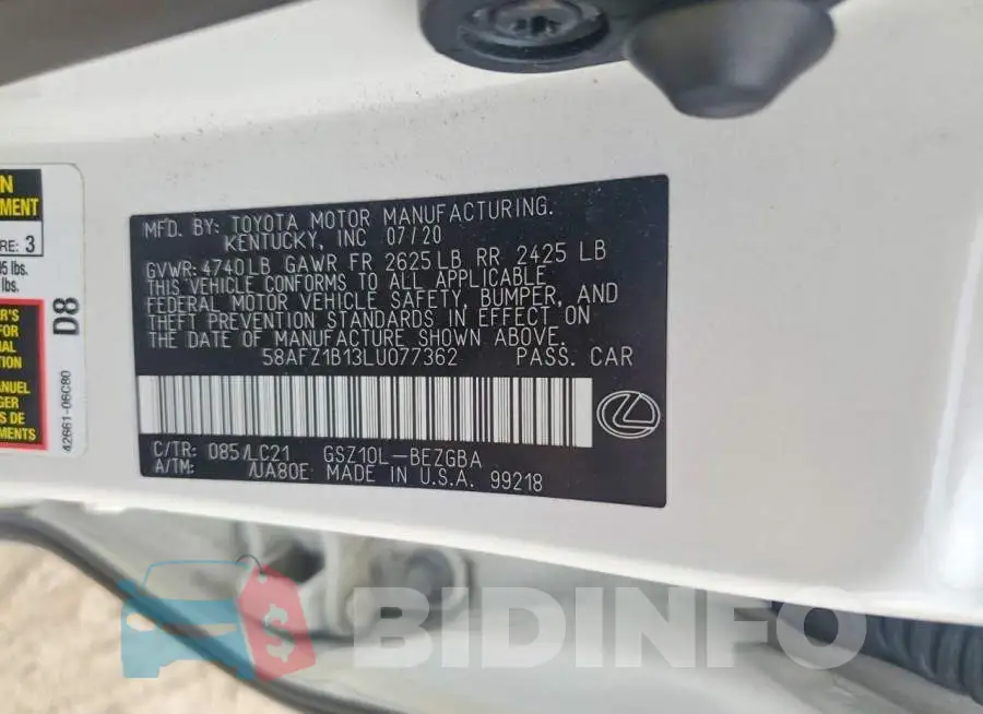 58AFZ1B13LU077362 Photo# 12