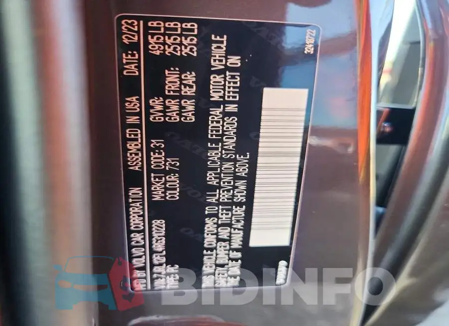 7JRL12FL4RG310228 Photo# 13