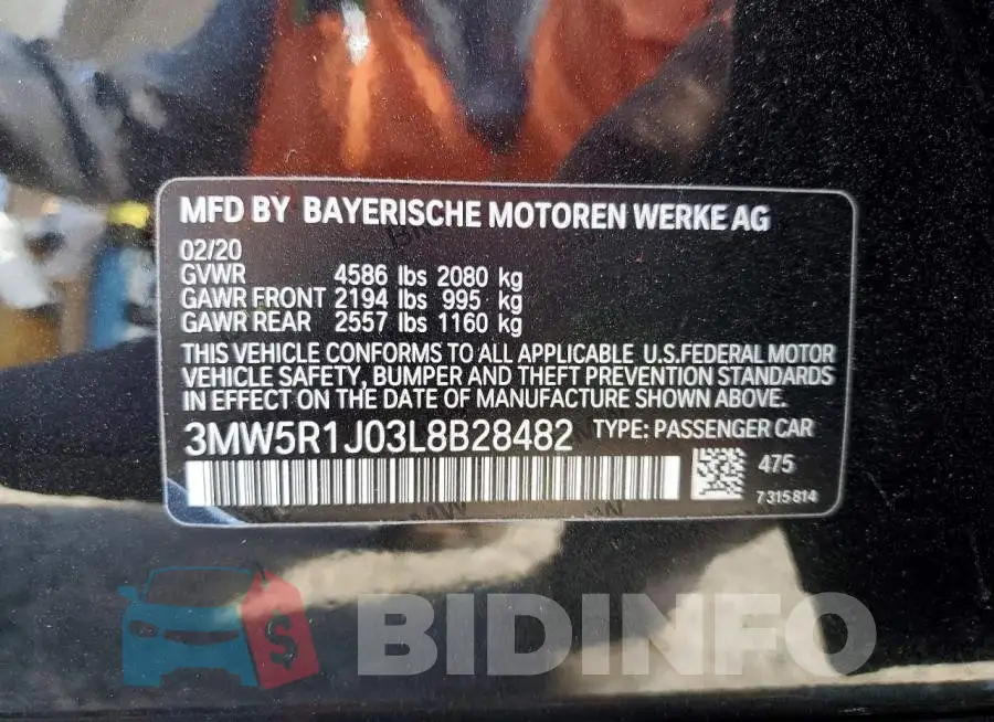 3MW5R1J03L8B28482 Photo# 13