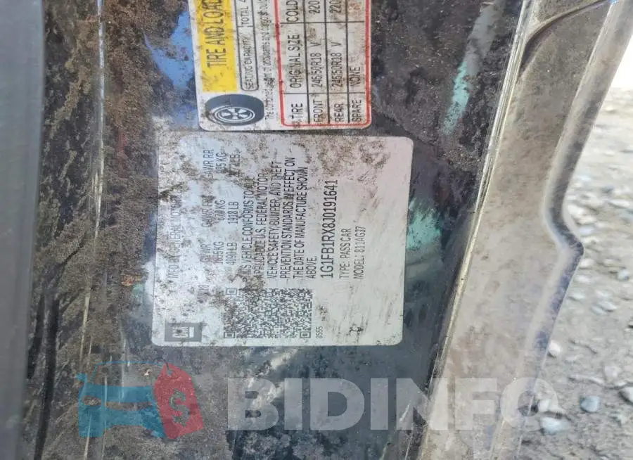1G1FB1RX8J0191641 Photo# 13
