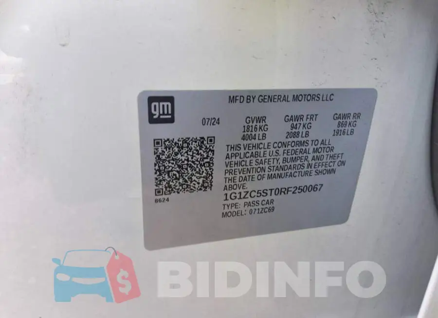 1G1ZC5ST0RF250067 Photo# 12