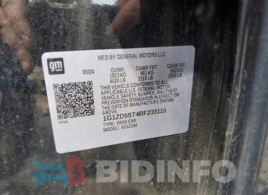 1G1ZD5ST4RF233110 Photo# 12