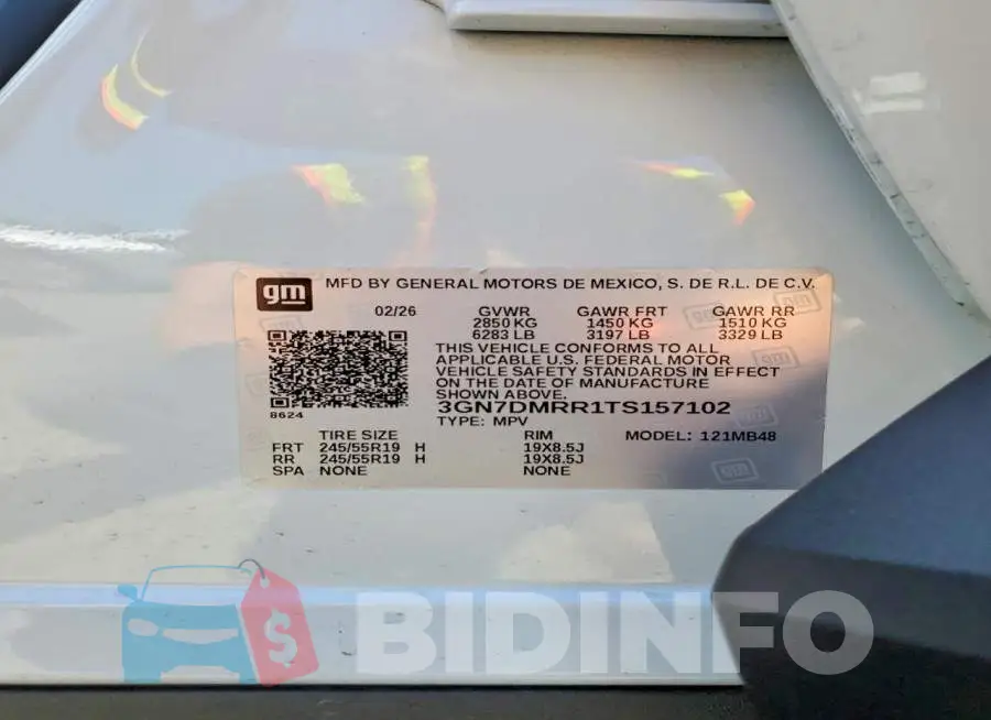 3GN7DMRR1TS157102 Photo# 13