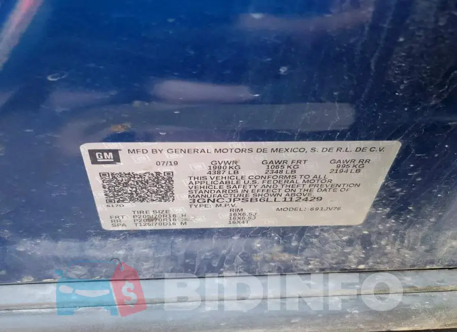 3GNCJPSB6LL112429 Photo# 13
