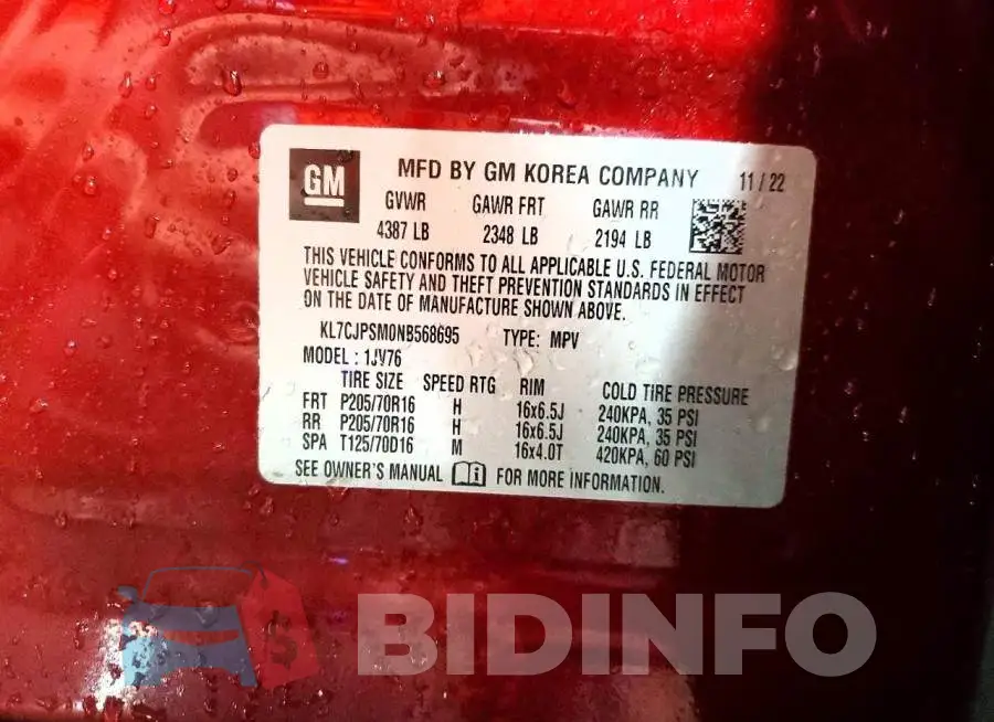 KL7CJPSM0NB568695 Photo# 12