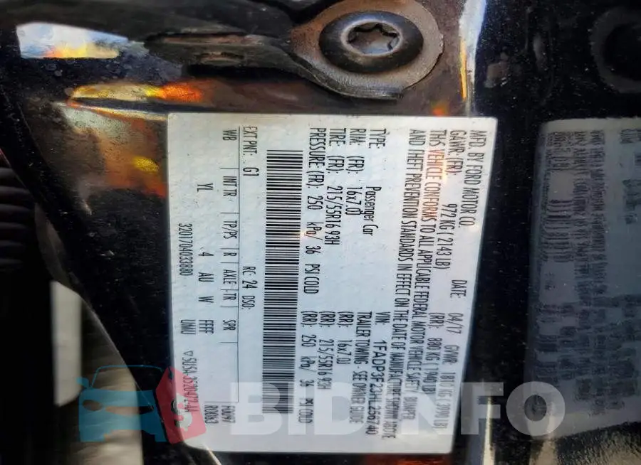 1FADP3F23HL256740 Photo# 13