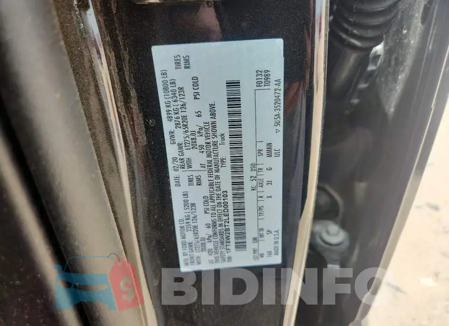 1FT8W2BT2LED00103 Photo# 12