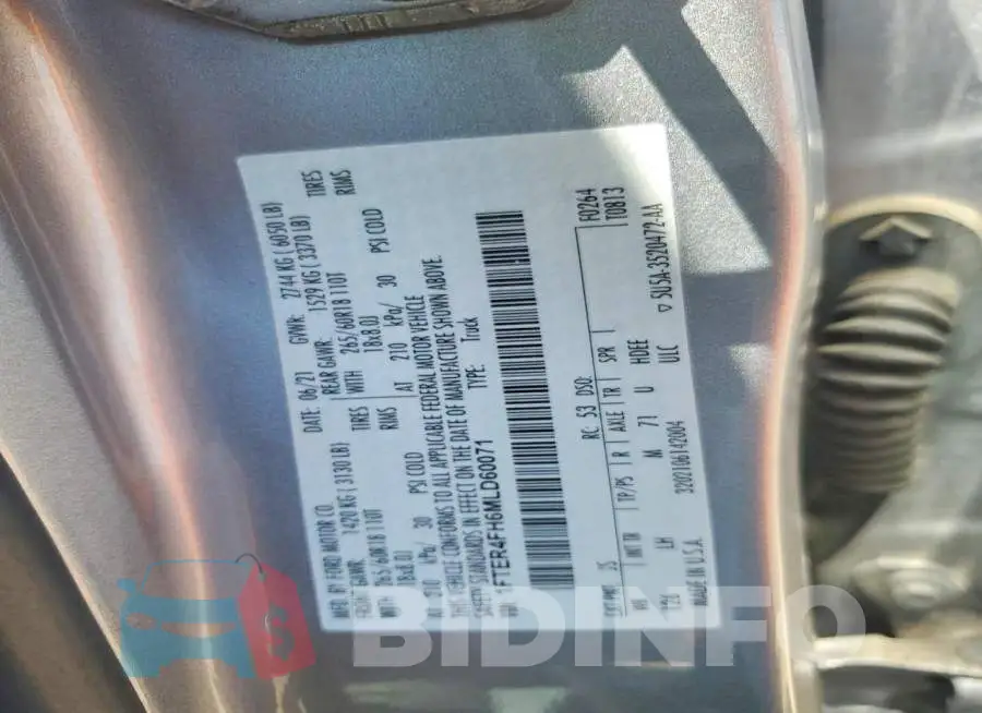 1FTER4FH6MLD60071 Photo# 12