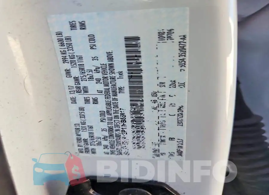 1FTEW1EP1JFB55817 Photo# 12