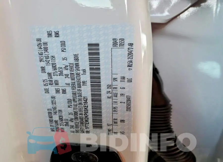 1FTEW2KP6SKE18421 Photo# 12