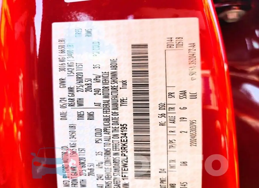 1FTEW2LP3RKE34195 Photo# 12