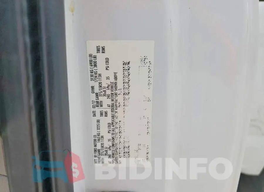1FTEX1CF6HFB30574 Photo# 12