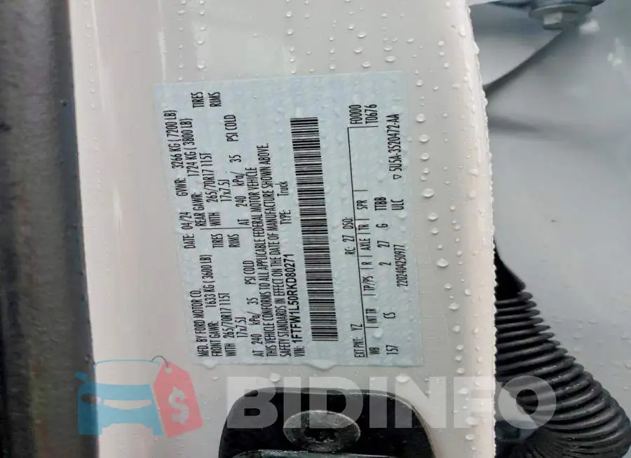 1FTFW1L50RKD80271 Photo# 12