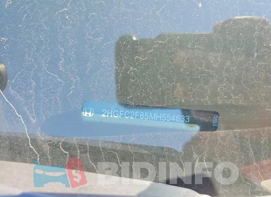 2HGFC2F85MH554633 Photo# 12