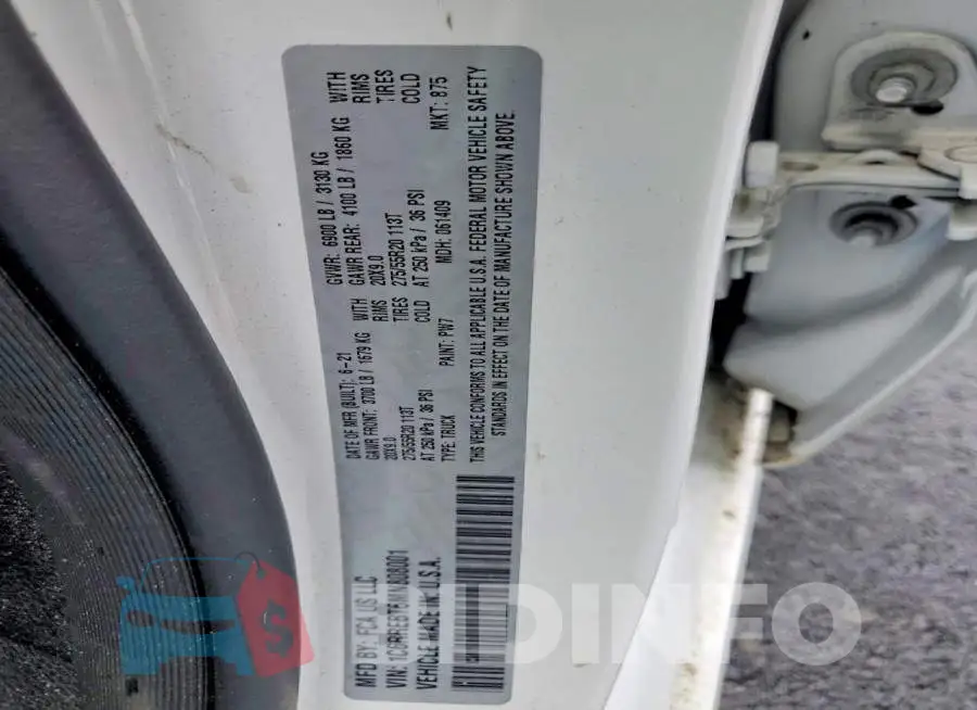 1C6RREBT6MN808001 Photo# 12