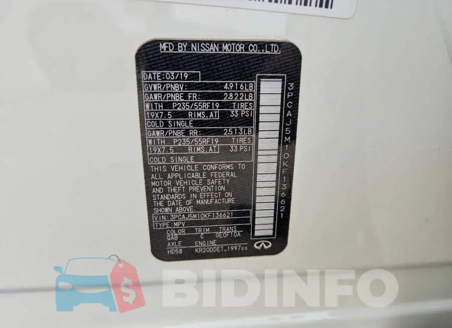 3PCAJ5M10KF136621 Photo# 14