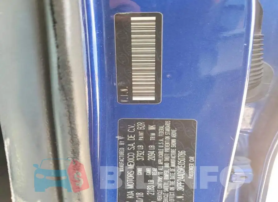 3KPF24AD5KE050786 Photo# 12