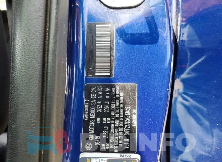 3KPF24AD5KE134591 Photo# 12