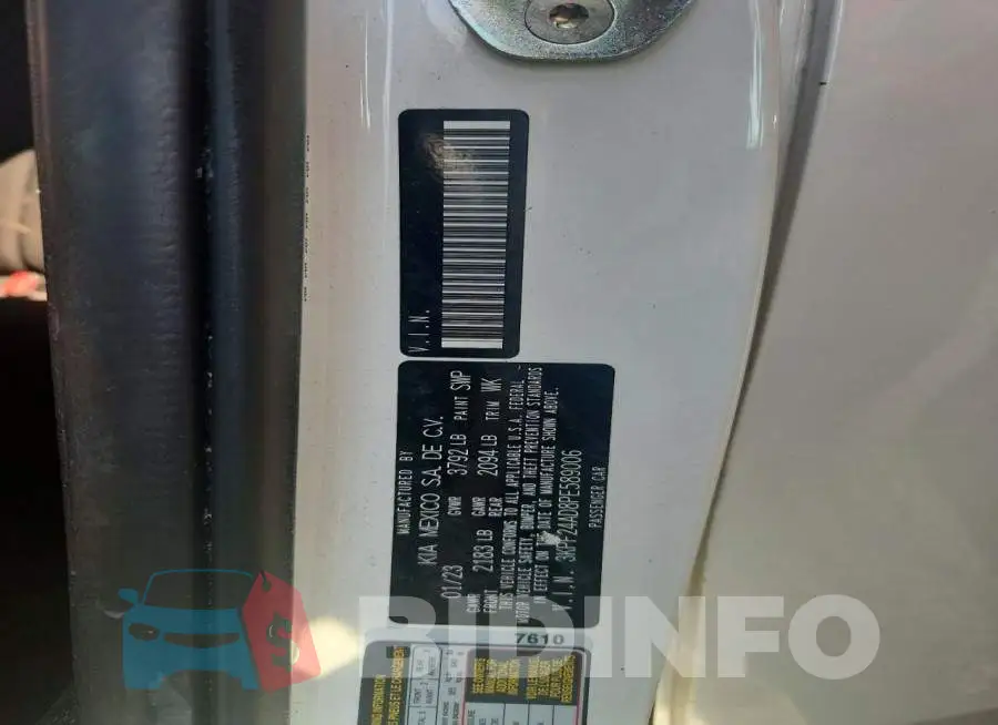 3KPF24AD8PE589006 Photo# 13