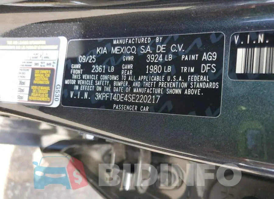 3KPFT4DE4SE220217 Photo# 13