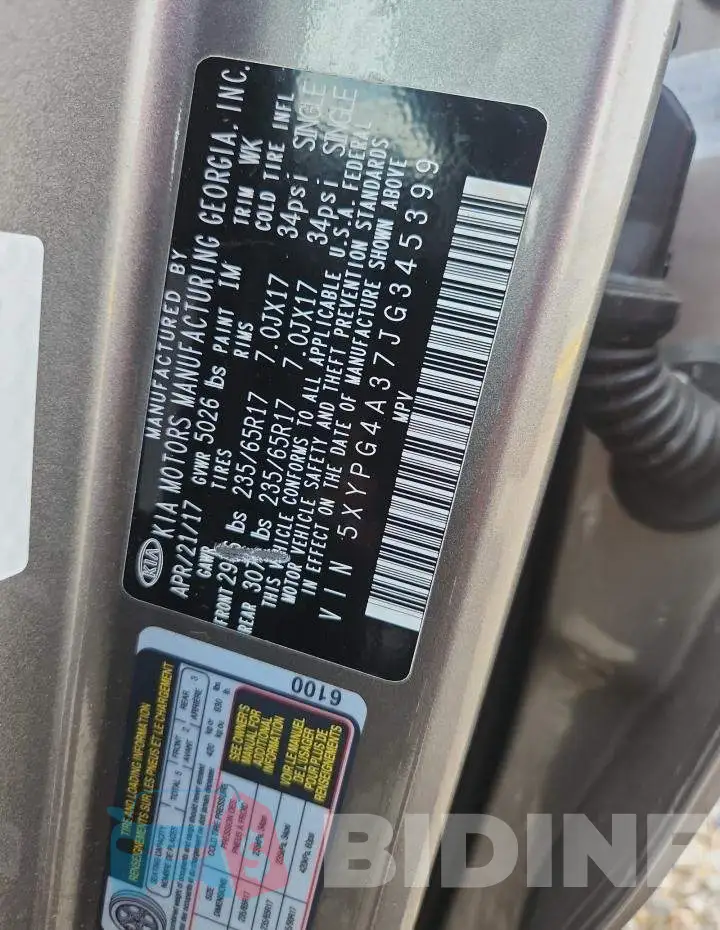 5XYPG4A37JG345399 Photo# 12