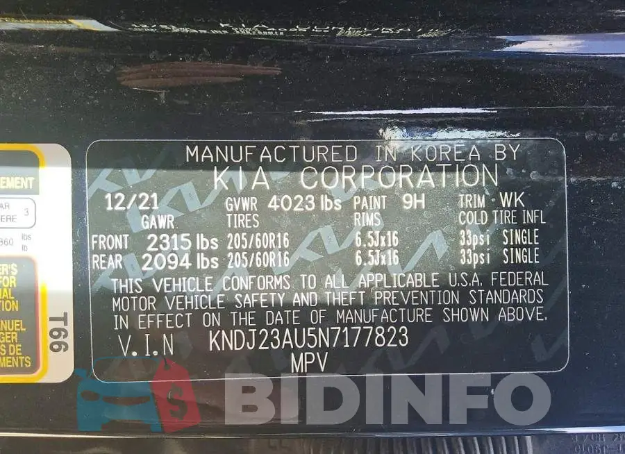 KNDJ23AU5N7177823 Photo# 12