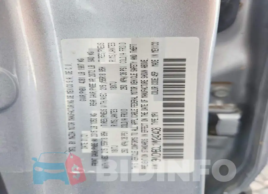 3MVDMBCL1MM240408 Photo# 12