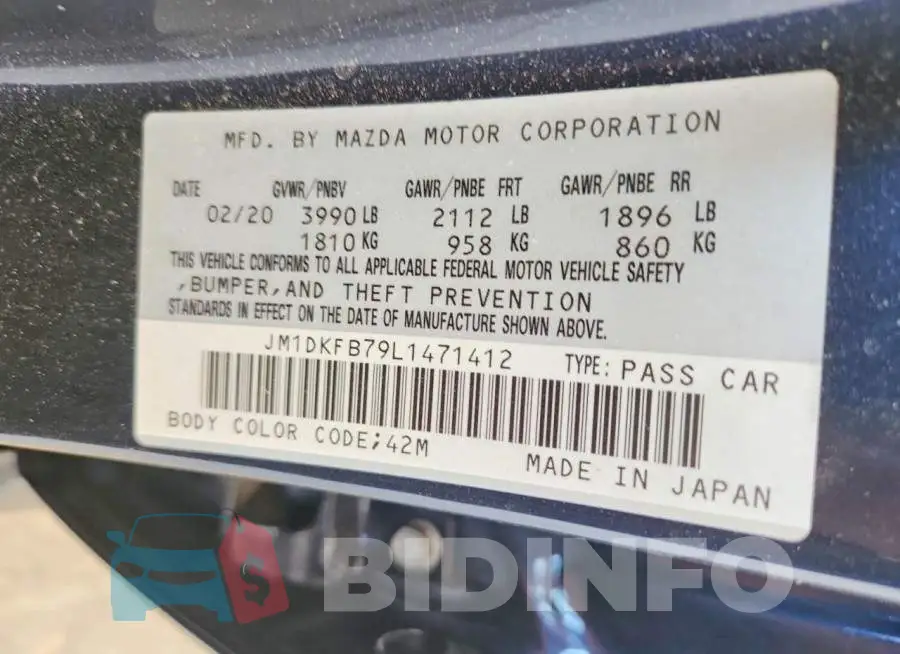 JM1DKFB79L1471412 Photo# 13
