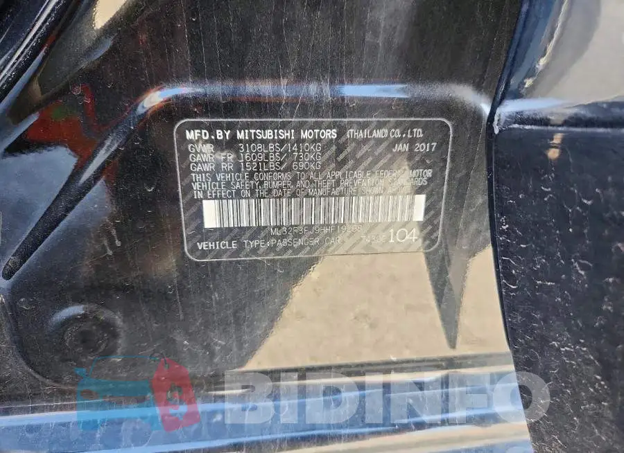 ML32F3FJ9HHF19298 Photo# 12