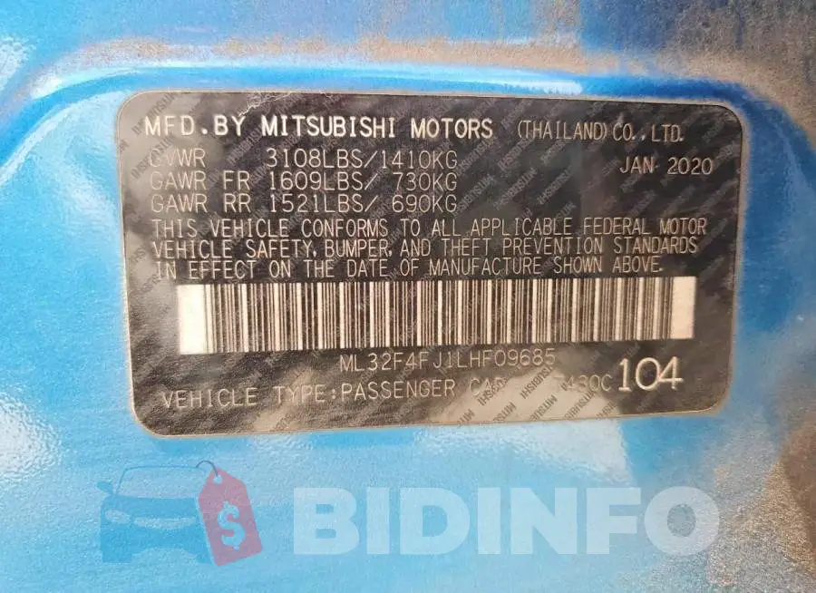 ML32F4FJ1LHF09685 Photo# 13