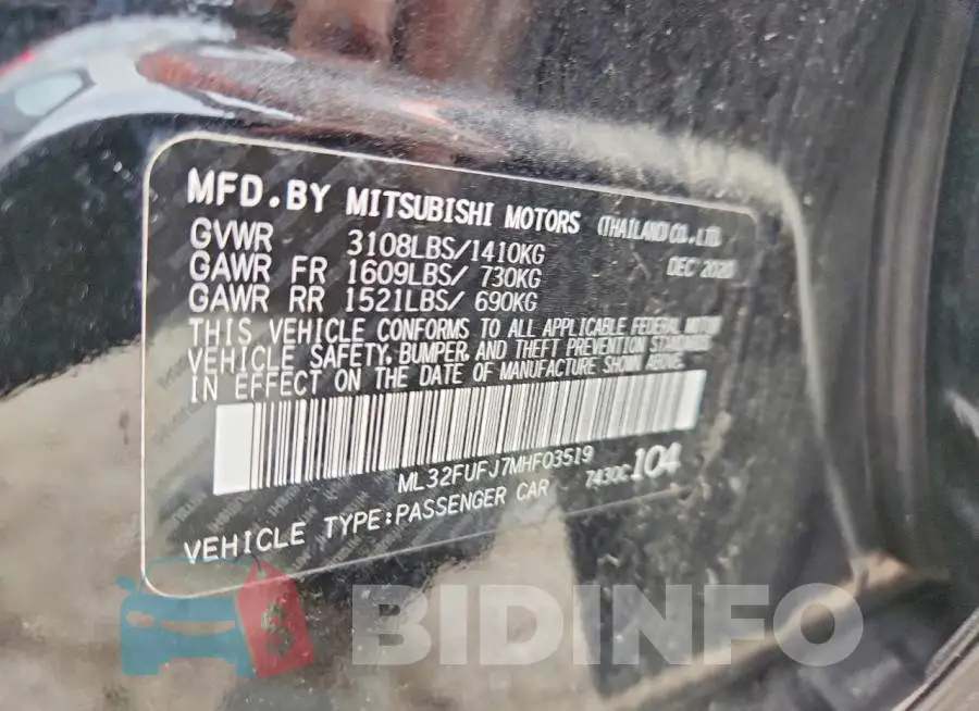 ML32FUFJ7MHF03519 Photo# 12