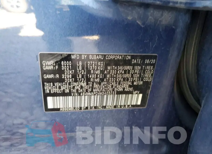4S4WMAPD4M3405033 Photo# 12