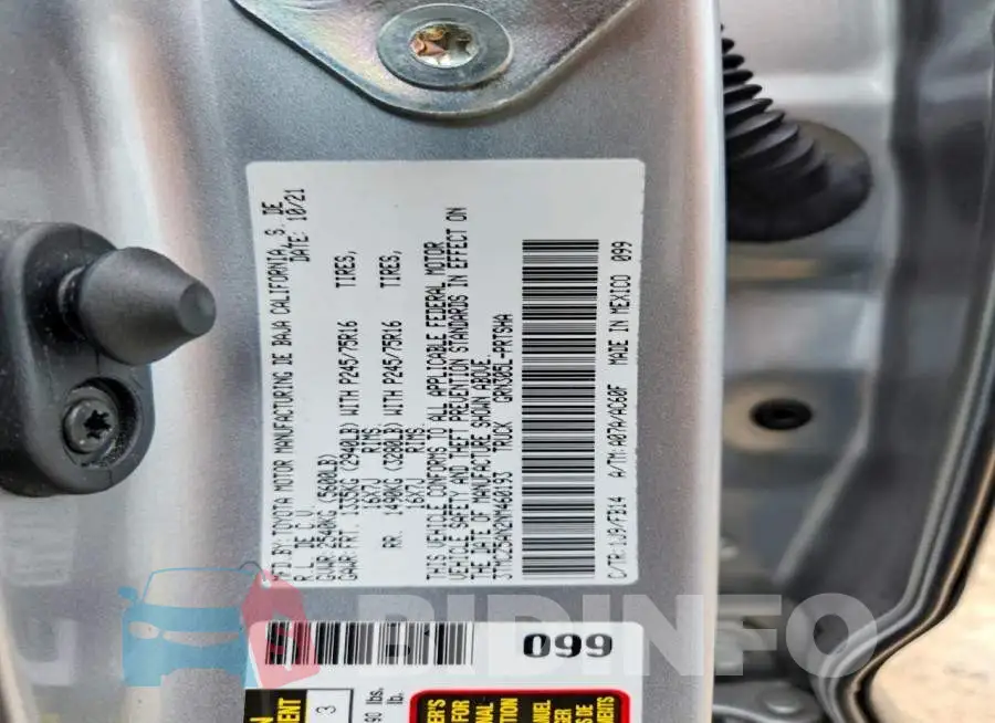 3TMCZ5AN2NM460193 Photo# 12