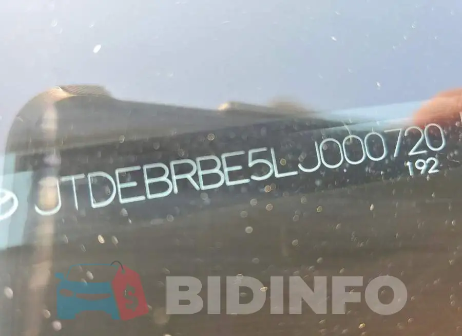 JTDEBRBE5LJ000720 Photo# 12